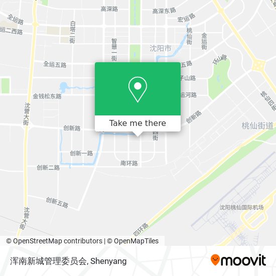 浑南新城管理委员会 map