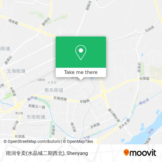 雨润专卖(水晶城二期西北) map