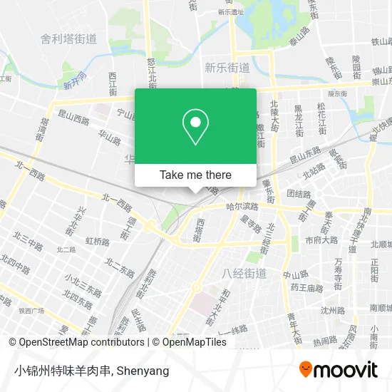 小锦州特味羊肉串 map