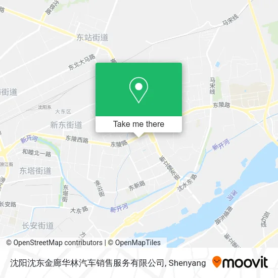沈阳沈东金廊华林汽车销售服务有限公司 map