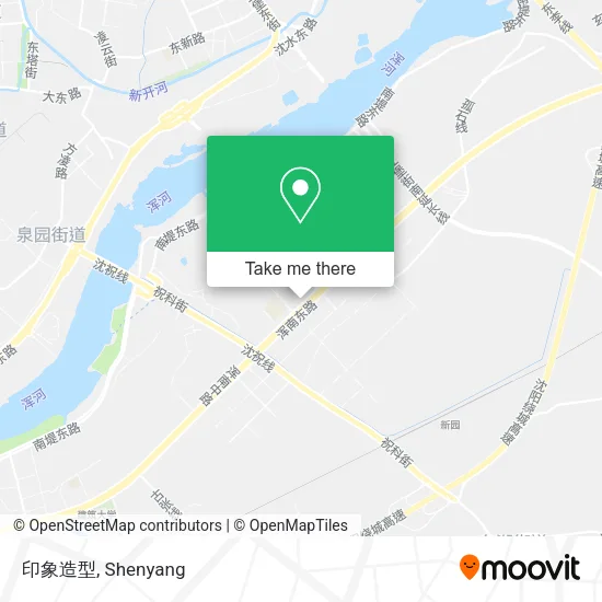 印象造型 map