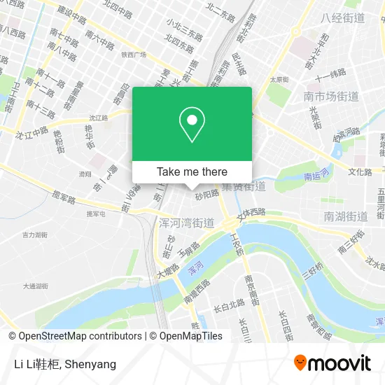 Li Li鞋柜 map