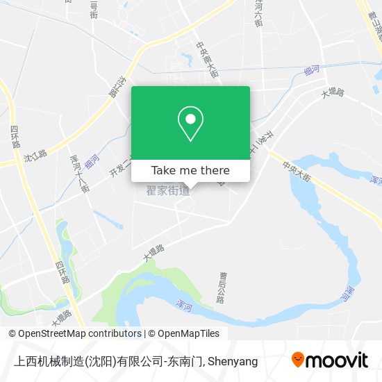 上西机械制造(沈阳)有限公司-东南门 map