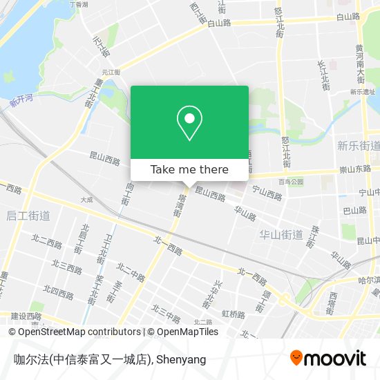 咖尔法(中信泰富又一城店) map