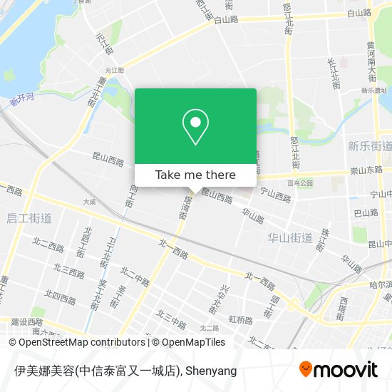 伊美娜美容(中信泰富又一城店) map