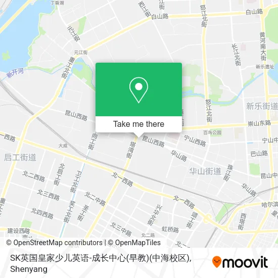 SK英国皇家少儿英语-成长中心(早教)(中海校区) map