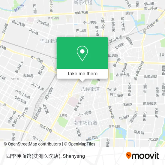 四季抻面馆(沈洲医院店) map