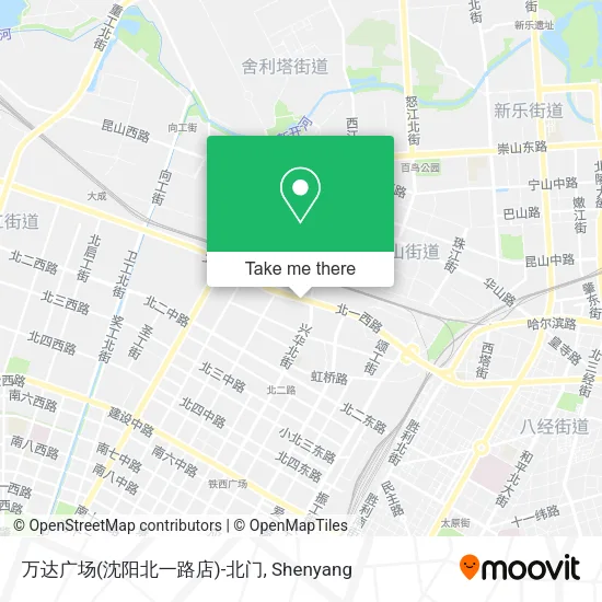 万达广场(沈阳北一路店)-北门 map