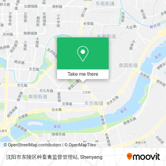 沈阳市东陵区种畜禽监督管理站 map
