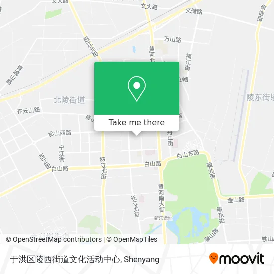 于洪区陵西街道文化活动中心 map