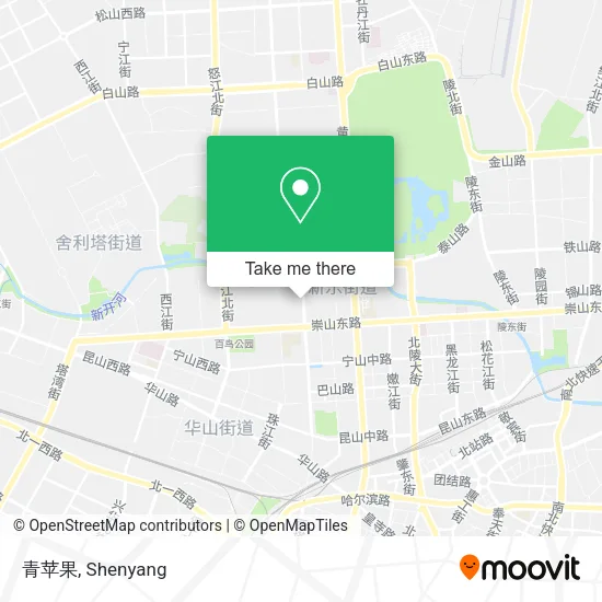 青苹果 map