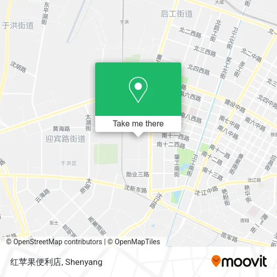 红苹果便利店 map