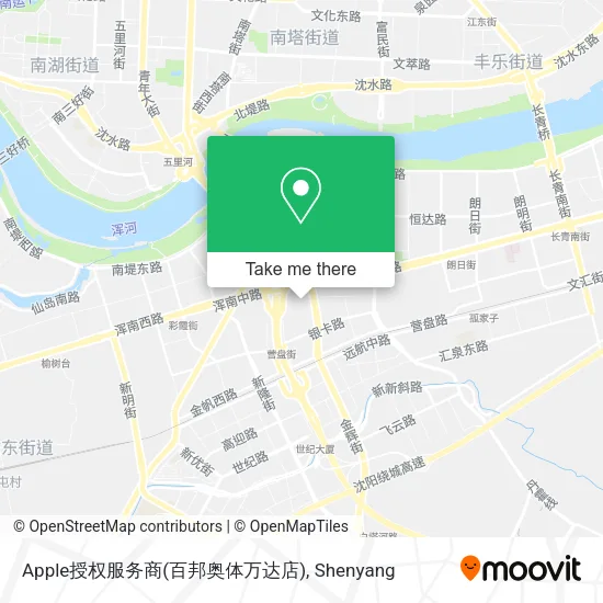Apple授权服务商(百邦奥体万达店) map