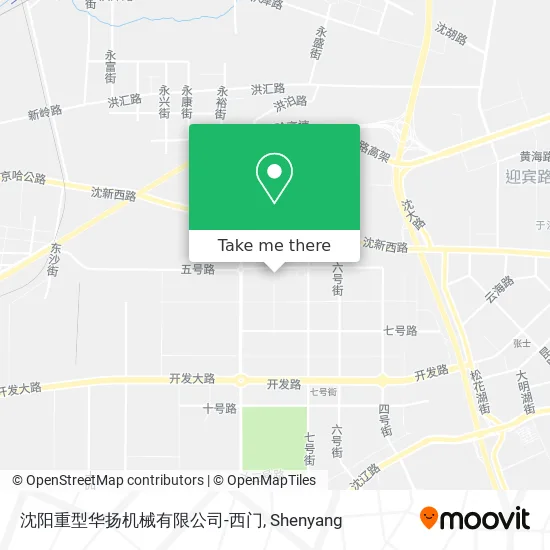 沈阳重型华扬机械有限公司-西门 map
