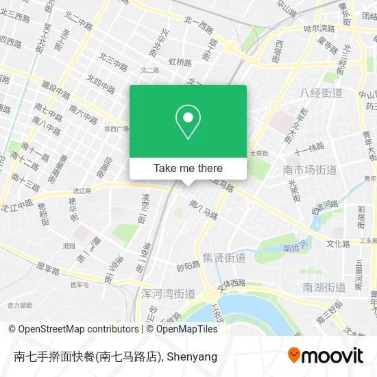 南七手擀面快餐(南七马路店) map