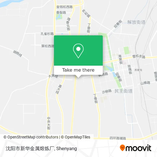 沈阳市新华金属熔炼厂 map