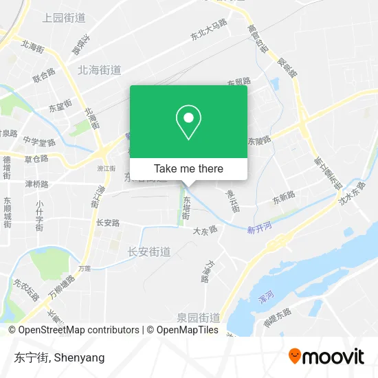 东宁街 map