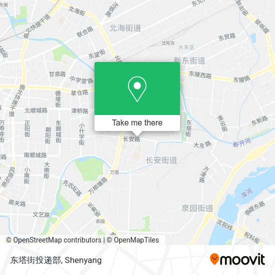 东塔街投递部 map