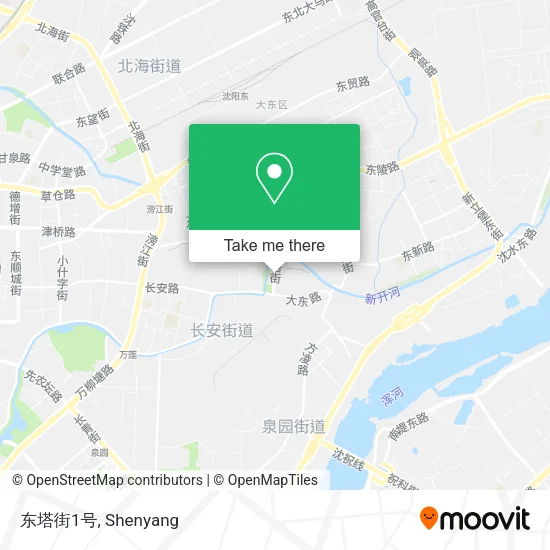 东塔街1号 map
