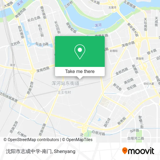 沈阳市志成中学-南门 map