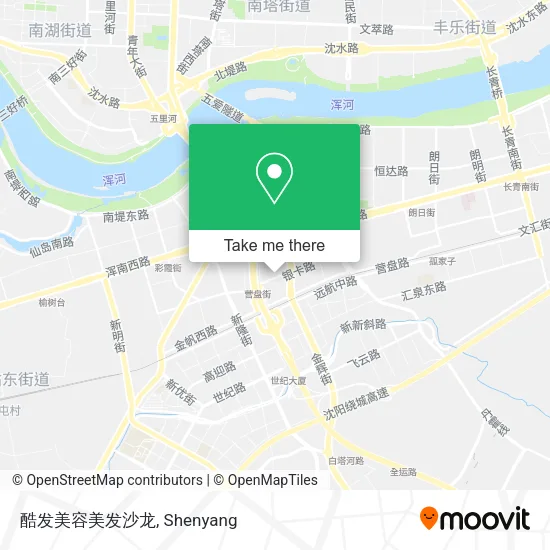 酷发美容美发沙龙 map