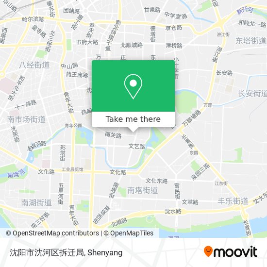 沈阳市沈河区拆迁局 map