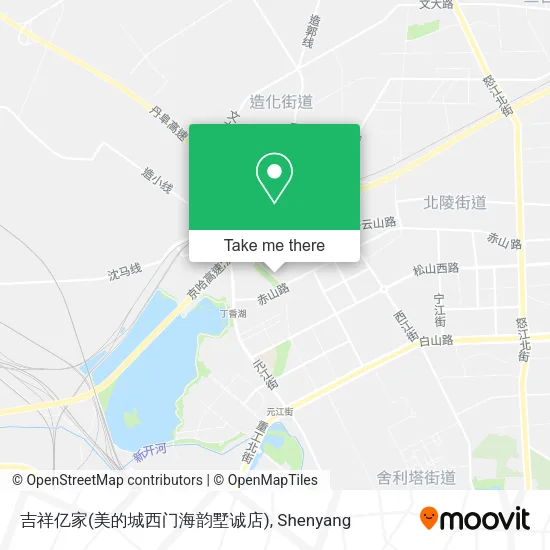 吉祥亿家(美的城西门海韵墅诚店) map
