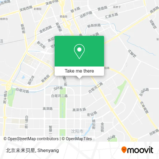 北京未来贝星 map