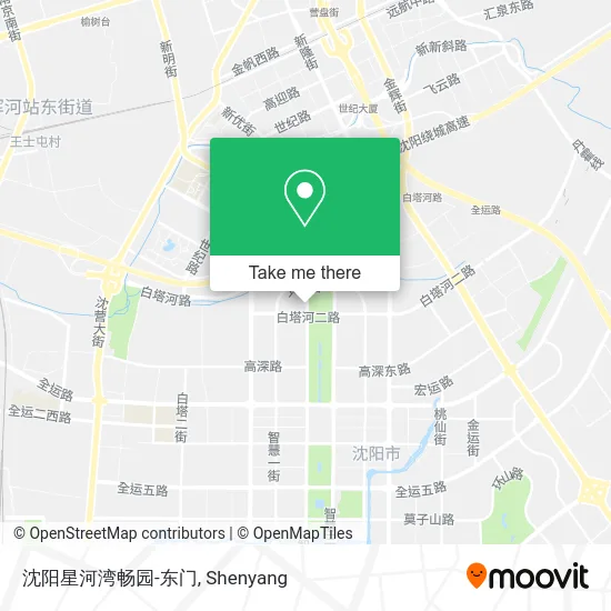 沈阳星河湾畅园-东门 map