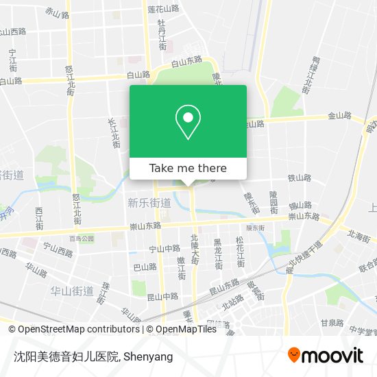 沈阳美德音妇儿医院 map