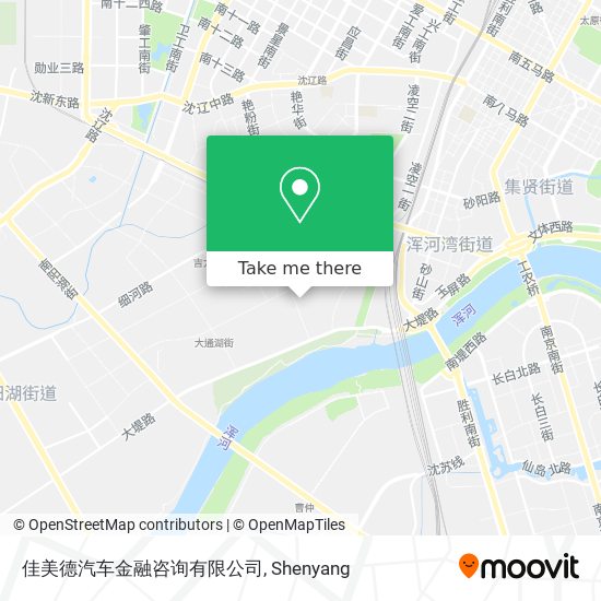佳美德汽车金融咨询有限公司 map