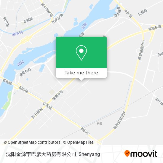 沈阳金源李巴彦大药房有限公司 map