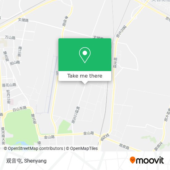 观音屯 map