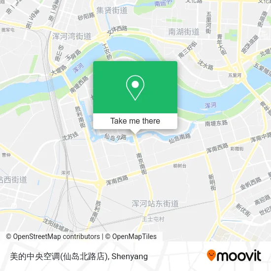 美的中央空调(仙岛北路店) map