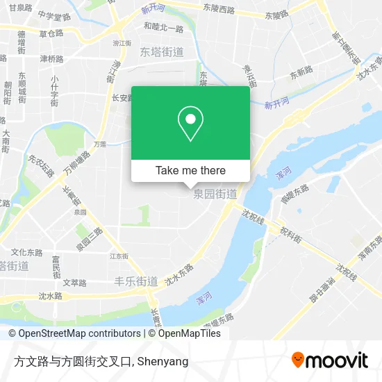 方文路与方圆街交叉口 map