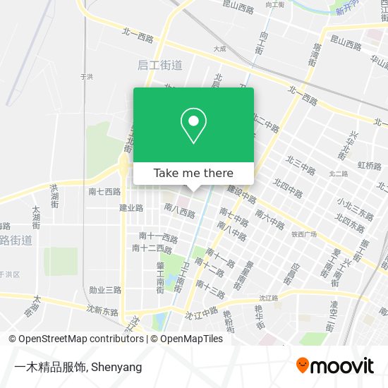 一木精品服饰 map