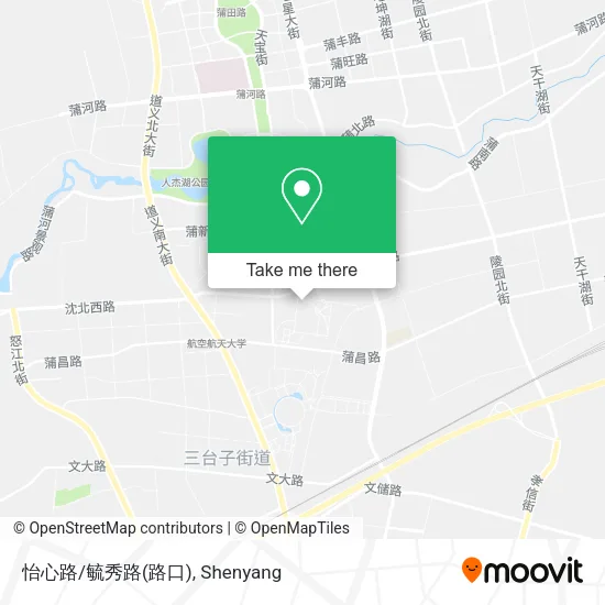 怡心路/毓秀路(路口) map