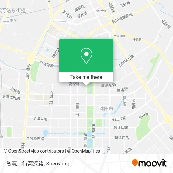 智慧二街高深路 map