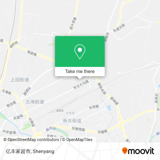 亿丰家超市 map