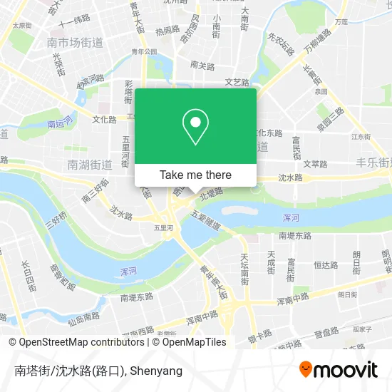 南塔街/沈水路(路口) map