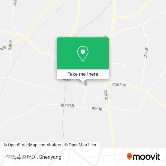 何氏蔬菜配送 map