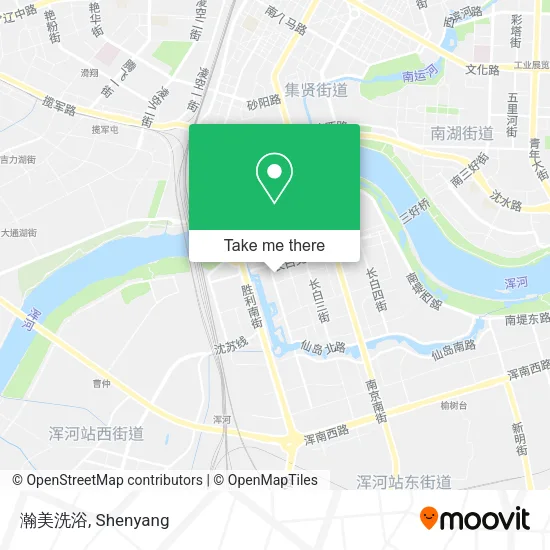 瀚美洗浴 map
