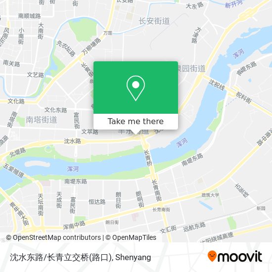 沈水东路/长青立交桥(路口) map