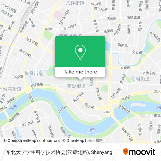 东北大学学生科学技术协会(汉卿北路) map