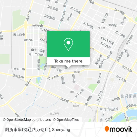 厕所串串(沈辽路万达店) map
