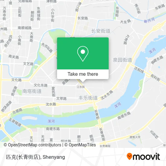 匹克(长青街店) map