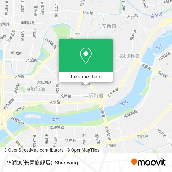 华润漆(长青旗舰店) map