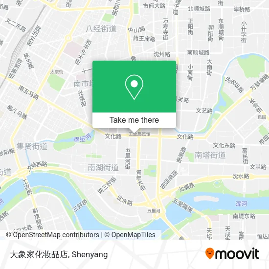 大象家化妆品店 map