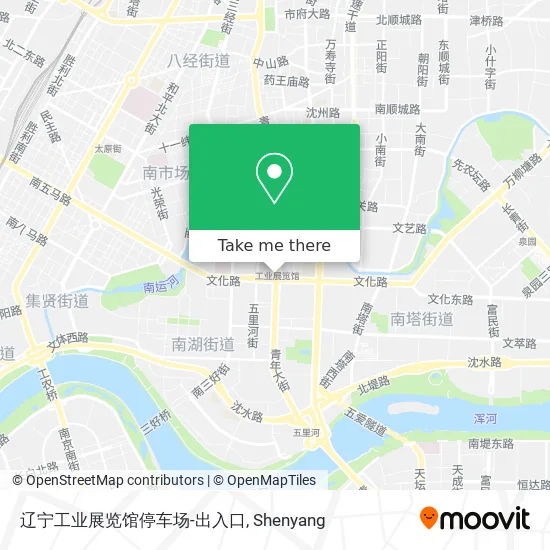 辽宁工业展览馆停车场-出入口 map