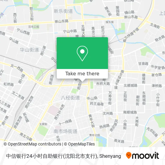 中信银行24小时自助银行(沈阳北市支行) map